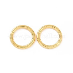 Alloy Soldered Closed Jump Rings&nbsp;KK-WH0052-05C-G