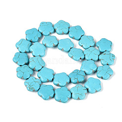 Synthetic Turquoise Beads Strands&nbsp;G-N364-10A-01