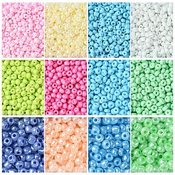 12 Colors Mixed Style Glass Seed Beads Sets&nbsp;SEED-YW0002-58