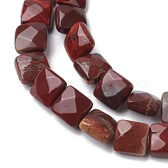 Natural Red Rainbow Jasper Beads Strands&nbsp;G-K359-B08-01