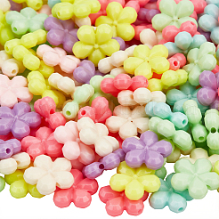 150Pcs Opaque Acrylic Beads&nbsp;TACR-PA0001-16