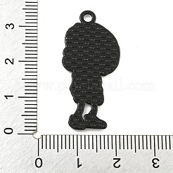 Halloween Alloy Enamel Pendants&nbsp;ENAM-M220-02K-B