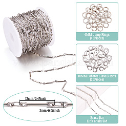 DIY Brass Necklaces/Bracelets Making Kits&nbsp;DIY-TA0011-05A