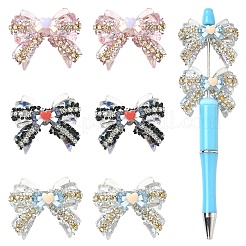 2Pcs Opaque Acrlyic Sparkling Rhinestones Beads&nbsp;MACR-YW0004-53A