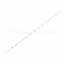 Iron Big Eye Beading Needles&nbsp;TOOL-N006-02