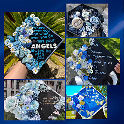 DIY Graduation Cap Decoration Kits&nbsp;DIY-SC0027-97