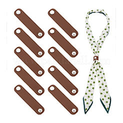 PU Leather Scarf Clips&nbsp;LS-FIND-WH0199-340