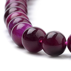 Natural Tiger Eye Beads Strands&nbsp;G-S259-03D-6mm
