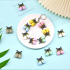 14Pcs 7 Colors Food Grade Eco-Friendly Silicone Beads&nbsp;SIL-CA0001-60