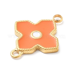 304 Stainless Steel Enamel Connector Charms&nbsp;STAS-L283-35G