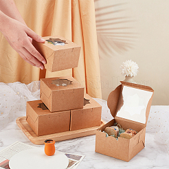Individual Kraft Paper Cake Box&nbsp;BAKE-FH0001-02B