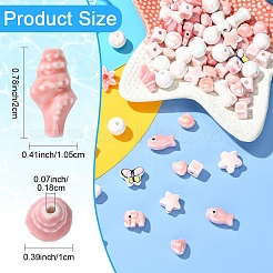 Handmade Porcelain Beads&nbsp;PORC-YW0001-73
