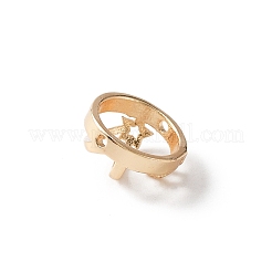 Brass Bead Frame&nbsp;LS-KK-WH0046-57G