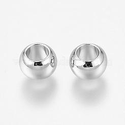 Environment Brass European Beads&nbsp;KK-P120-03P