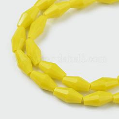 Opaque Glass Beads Strands&nbsp;GLAA-P001-03B-02