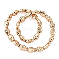Electroplate Glass Beads Strands&nbsp;EGLA-V001-01B