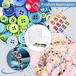 Plastic Bead Containers with Hinged Lid&nbsp;AJEW-WH0650-26