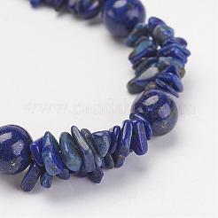 Natural Gemstone Chip Beads Bracelets&nbsp;BJEW-JB02807
