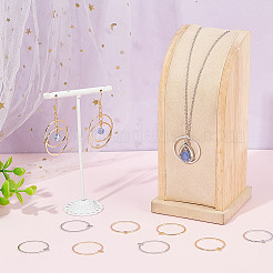 20Pcs 2 Colors Brass Connector Charms&nbsp;KK-BC0012-41