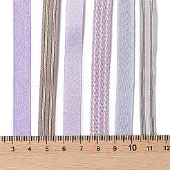 18 Yards 6 Styles Polyester Ribbon&nbsp;SRIB-Q022-B06