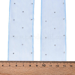 Single Face Printed Polyester & Acrylic Satin Ribbon&nbsp;SRIB-T009-06E