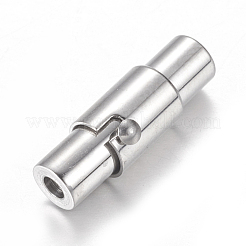Tarnish Resistant 304 Stainless Steel Locking Tube Magnetic Clasps&nbsp;STAS-H019