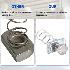 30Pcs 304 Stainless Steel Spring Nut Block&nbsp;STAS-DL0001-29