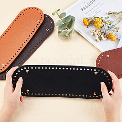 4Pcs 4 Colors PU Leather Oval Long Bag Bottom&nbsp;FIND-PH0002-33