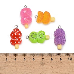 Fruit Theme Resin Imitation Food Pendants&nbsp;RE-CBAF169-03