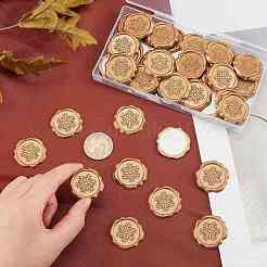 60Pcs Adhesive Wax Seal Stickers&nbsp;DIY-CP0006-30-15