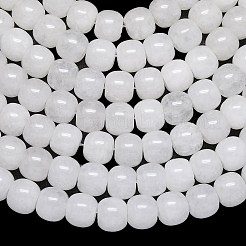 Natural Malaysia Jade Beads Strands&nbsp;G-B165-F13-10x10mm