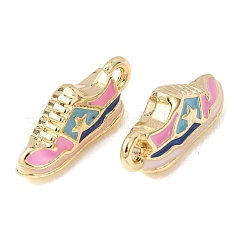 Alloy Enamel Pendants&nbsp;AL-CBA7256-03G-02