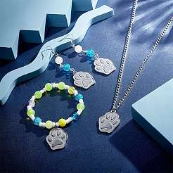 304 Stainless Steel Pendants&nbsp;STAS-UN0018-65P