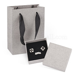 3Pcs Square Paper Jewelry Display Cases&nbsp;CON-TA0001-39E-02