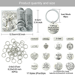 English Lettering Keychain DIY Sets&nbsp;FIND-YW0005-06