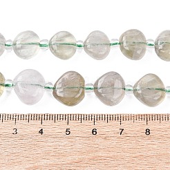 Natural Green Quartz Carved Beads Strands&nbsp;G-H339-A05-01