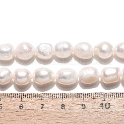 Natural Cultured Freshwater Pearl Beads Strands&nbsp;PEAR-N028-07
