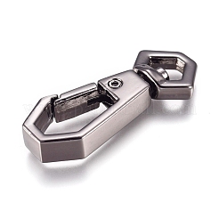 Alloy Swivel Clasps&nbsp;PALLOY-WH0070-20B