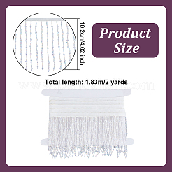 2 Yards Resin Bead Tassel Beaded Trim&nbsp;OCOR-OC0001-73B