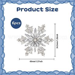 Christmas Alloy Rhinestone Lapel Pins&nbsp;JEWB-WH0028-135