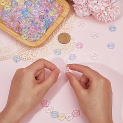 400Pcs Transparent Acrylic Beads&nbsp;MACR-SP0001-20
