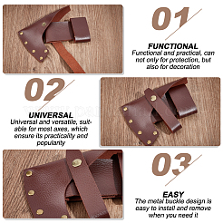 Leather Axe Sheath&nbsp;AJEW-WH0248-541