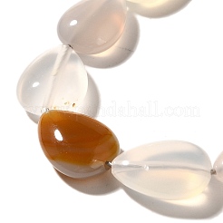 Natural Grey Agate Beads Strands&nbsp;G-I377-A22