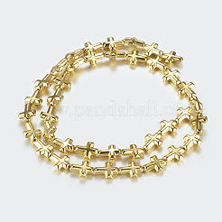 Non-magnetic Synthetic Hematite Beads Strands&nbsp;G-P338-23A-8x10mm-G
