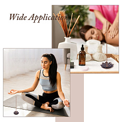 60Pcs Alloy Lotus Incense Burner Holder&nbsp;AJEW-DC0003-91A