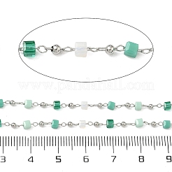 Handmade Glass Beaded Chains&nbsp;CHC-F008-A14-P