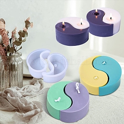 Taichi Yin-yang Scented Candle Food Grade Silicone Molds&nbsp;LS-PW-WG43645-01