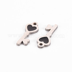 304 Stainless Steel Enamel Pendants&nbsp;STAS-Q242-038