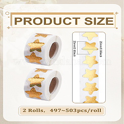 2 Rolls Laser Adhesive Roll Sticker Labels&nbsp;DIY-LP0006-29