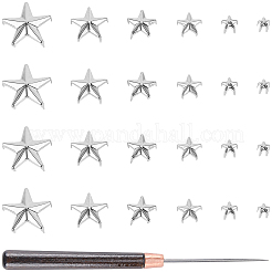150Pcs 6 Styles Iron Rivets&nbsp;IFIN-CL0001-05P
